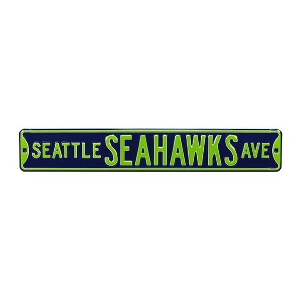 Authentic Street Signs Authentic Street Signs 35067 Seattle Seahawks Avenue Street Sign 35067